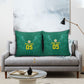 Custom Senegal Football Pillow Cover Lions Of Teranga Sporty Style