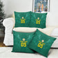 Custom Senegal Football Pillow Cover Lions Of Teranga Sporty Style