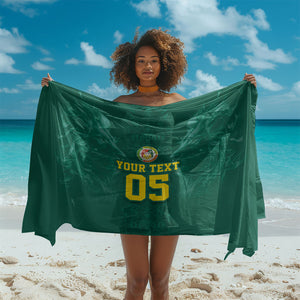 Custom Senegal Football Sarong Lions Of Teranga Sporty Style