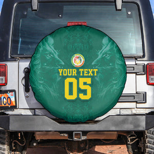 Custom Senegal Football Spare Tire Cover Lions Of Teranga Sporty Style