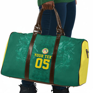 Custom Senegal Football Travel Bag Lions Of Teranga Sporty Style