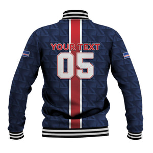 Custom Vozinha Goalkeeper Hero Cabo Verde Football 2026 Baseball Jacket