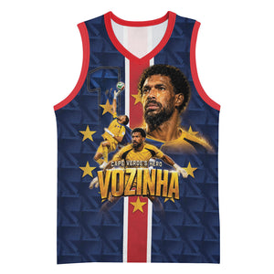 Custom Vozinha Goalkeeper Hero Cabo Verde Football 2026 Basketball Jersey