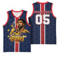 Custom Vozinha Goalkeeper Hero Cabo Verde Football 2026 Basketball Jersey