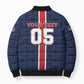 Custom Vozinha Goalkeeper Hero Cabo Verde Football 2026 Bomber Puffer Jacket