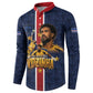 Custom Vozinha Goalkeeper Hero Cabo Verde Football 2026 Button Sweatshirt