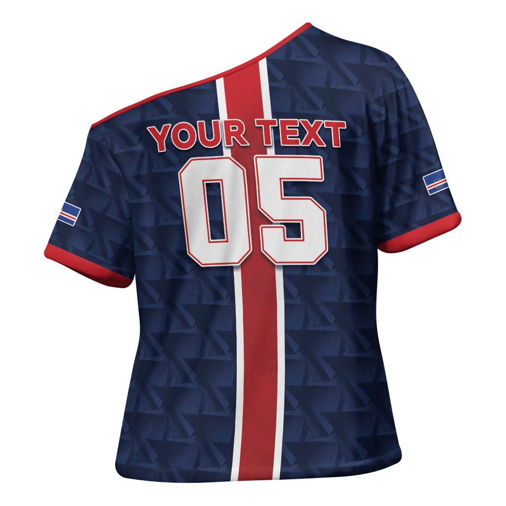 Custom Vozinha Goalkeeper Hero Cabo Verde Football 2026 Cross Shoulder Shirt