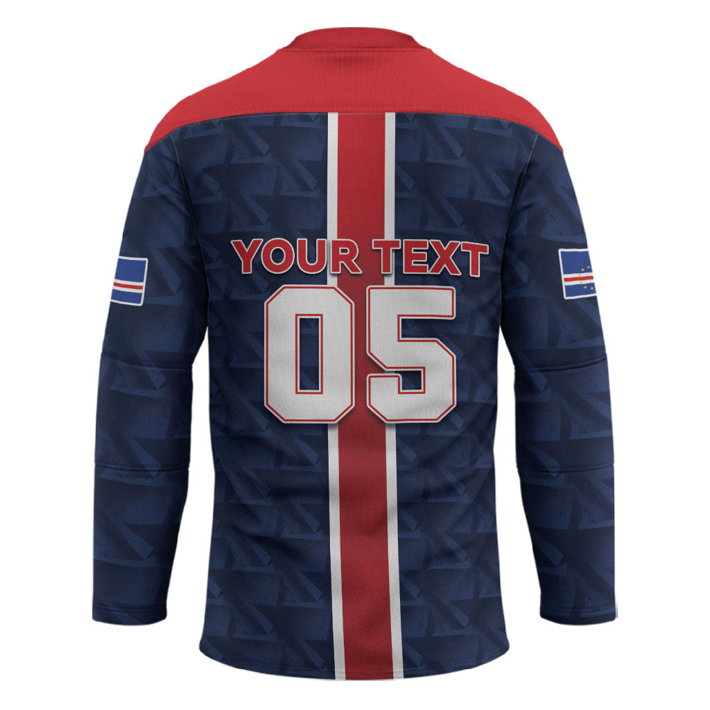 Custom Vozinha Goalkeeper Hero Cabo Verde Football 2026 Hockey Jersey