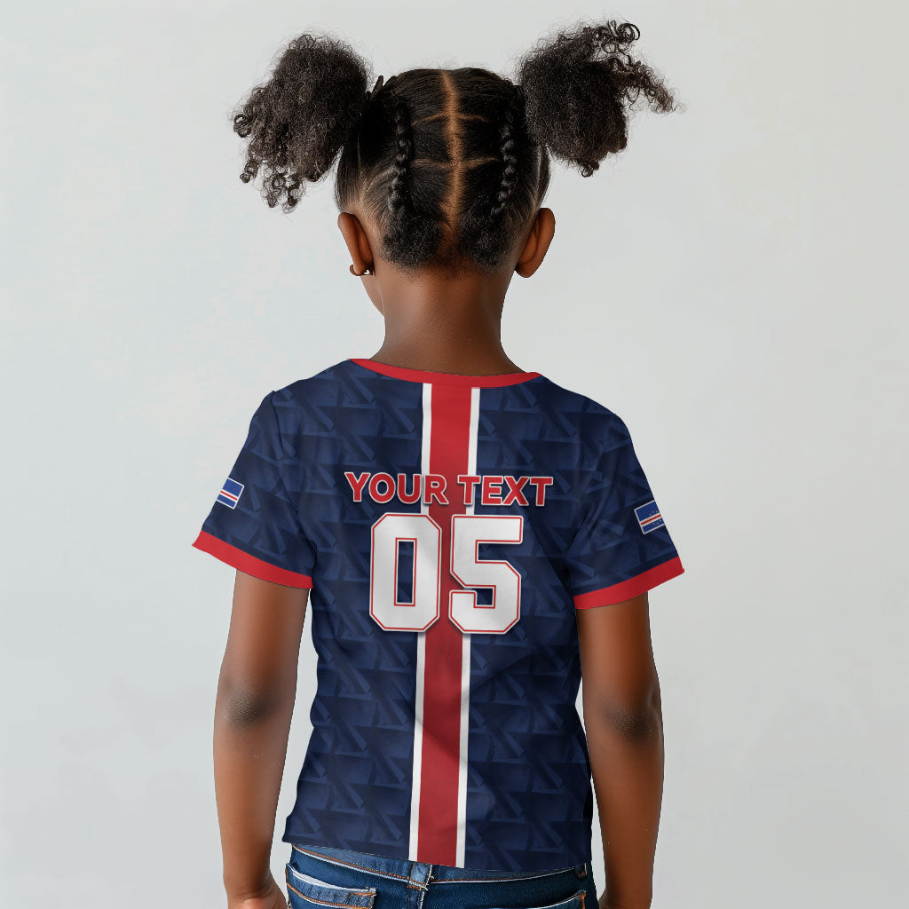 Custom Vozinha Goalkeeper Hero Cabo Verde Football 2026 Kid T shirt