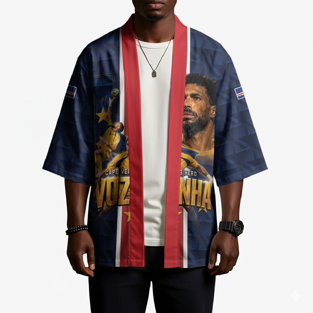 Custom Vozinha Goalkeeper Hero Cabo Verde Football 2026 Kimono