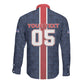 Custom Vozinha Goalkeeper Hero Cabo Verde Football 2026 Long Sleeve Button Shirt