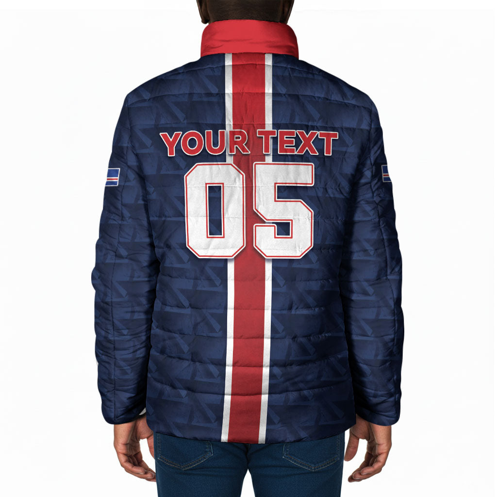 Custom Vozinha Goalkeeper Hero Cabo Verde Football 2026 Padded Jacket