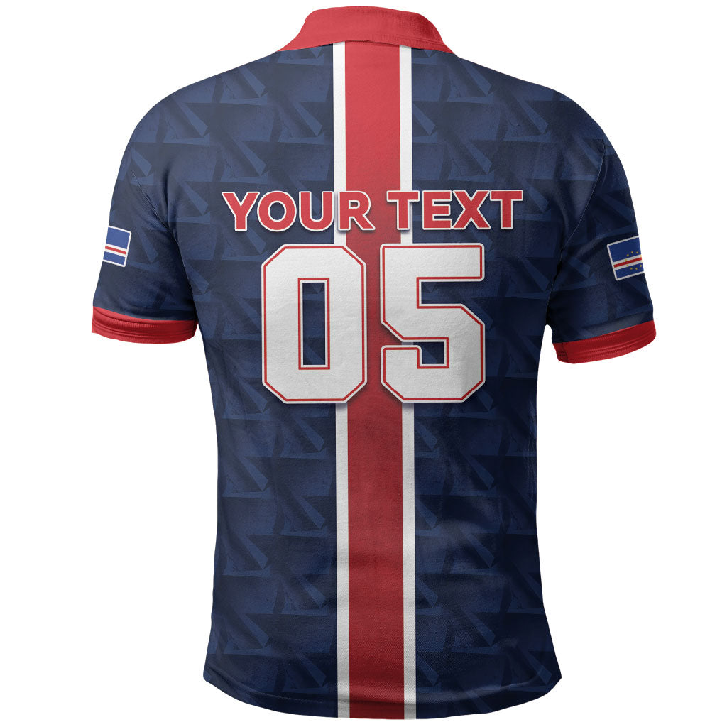 Custom Vozinha Goalkeeper Hero Cabo Verde Football 2026 Polo Shirt