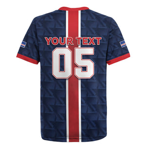 Custom Vozinha Goalkeeper Hero Cabo Verde Football 2026 Rugby Jersey