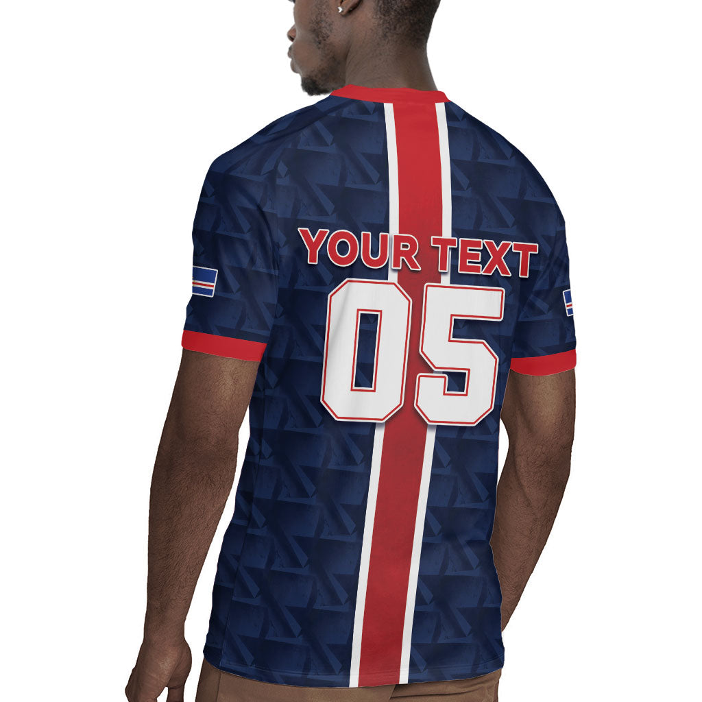 Custom Vozinha Goalkeeper Hero Cabo Verde Football 2026 Rugby Jersey