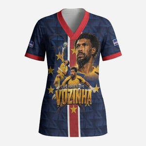 Custom Vozinha Goalkeeper Hero Cabo Verde Football 2026 Scrub Top