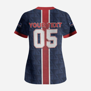 Custom Vozinha Goalkeeper Hero Cabo Verde Football 2026 Scrub Top