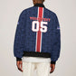 Custom Vozinha Goalkeeper Hero Cabo Verde Football 2026 Sleeve Zip Bomber Jacket