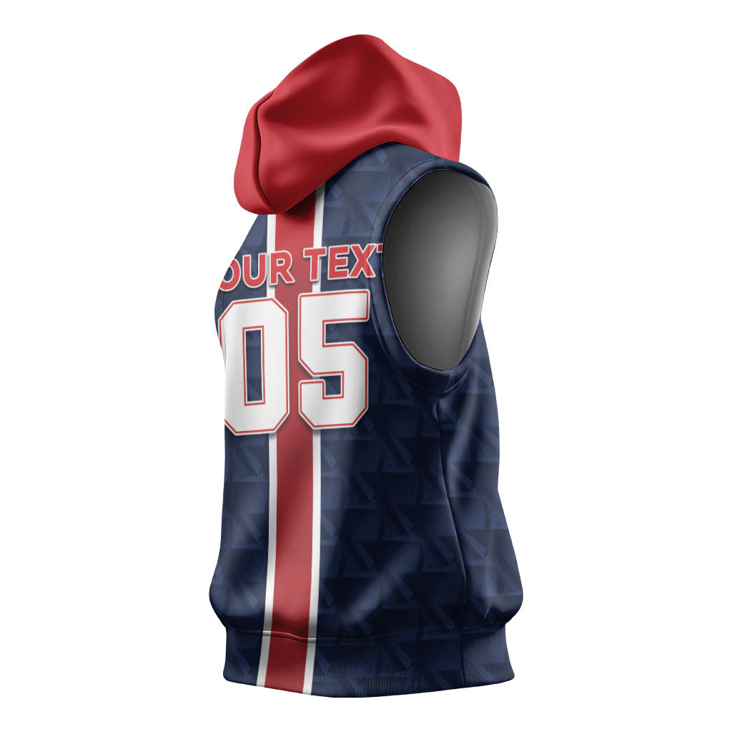 Custom Vozinha Goalkeeper Hero Cabo Verde Football 2026 Sleeveless Hoodie
