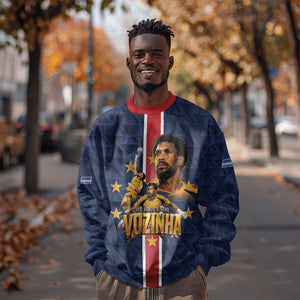 Custom Vozinha Goalkeeper Hero Cabo Verde Football 2026 Sweatshirt