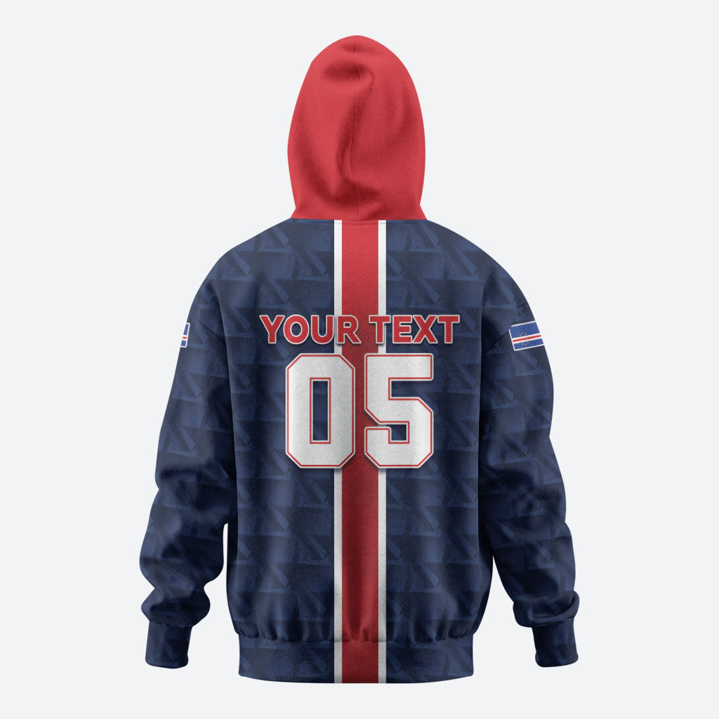 Custom Vozinha Goalkeeper Hero Cabo Verde Football 2026 Zip Hoodie
