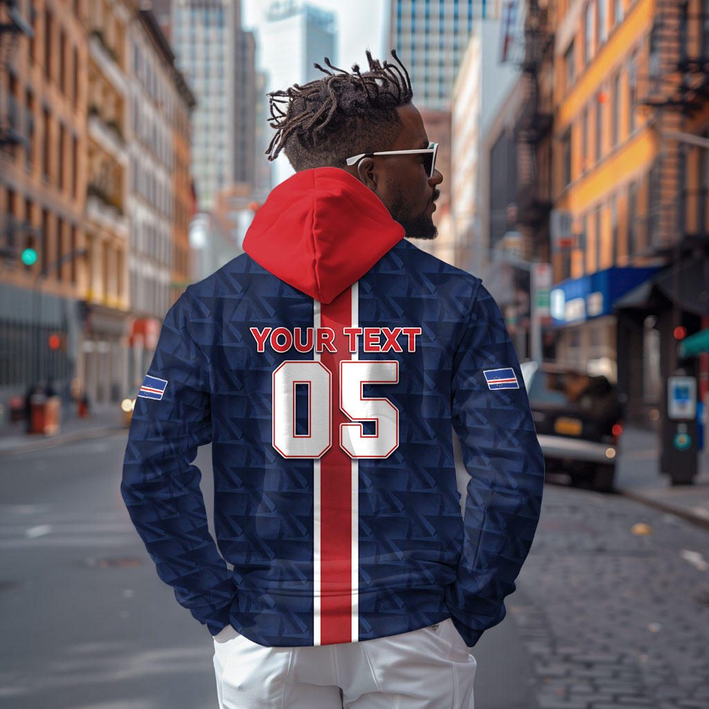 Custom Vozinha Goalkeeper Hero Cabo Verde Football 2026 Zip Hoodie