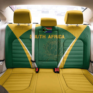 South Africa Cricket Back Car Seat Cover Go Champions Protea Pattern