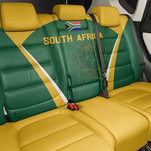 South Africa Cricket Back Car Seat Cover Go Champions Protea Pattern