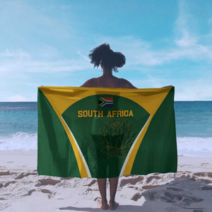 South Africa Cricket Sarong Go Champions Protea Pattern