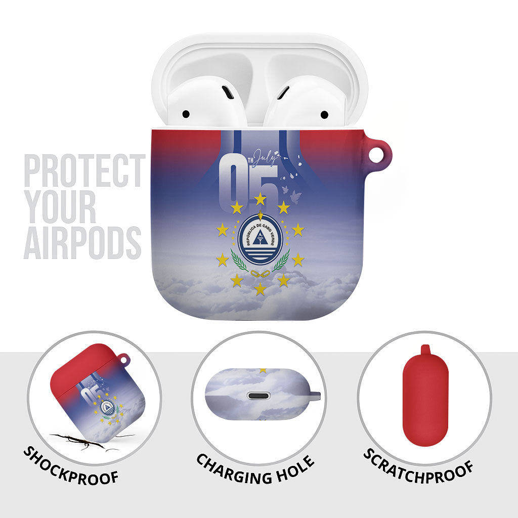 Cape Verde July 5th AirPods Case Happy Independence Day