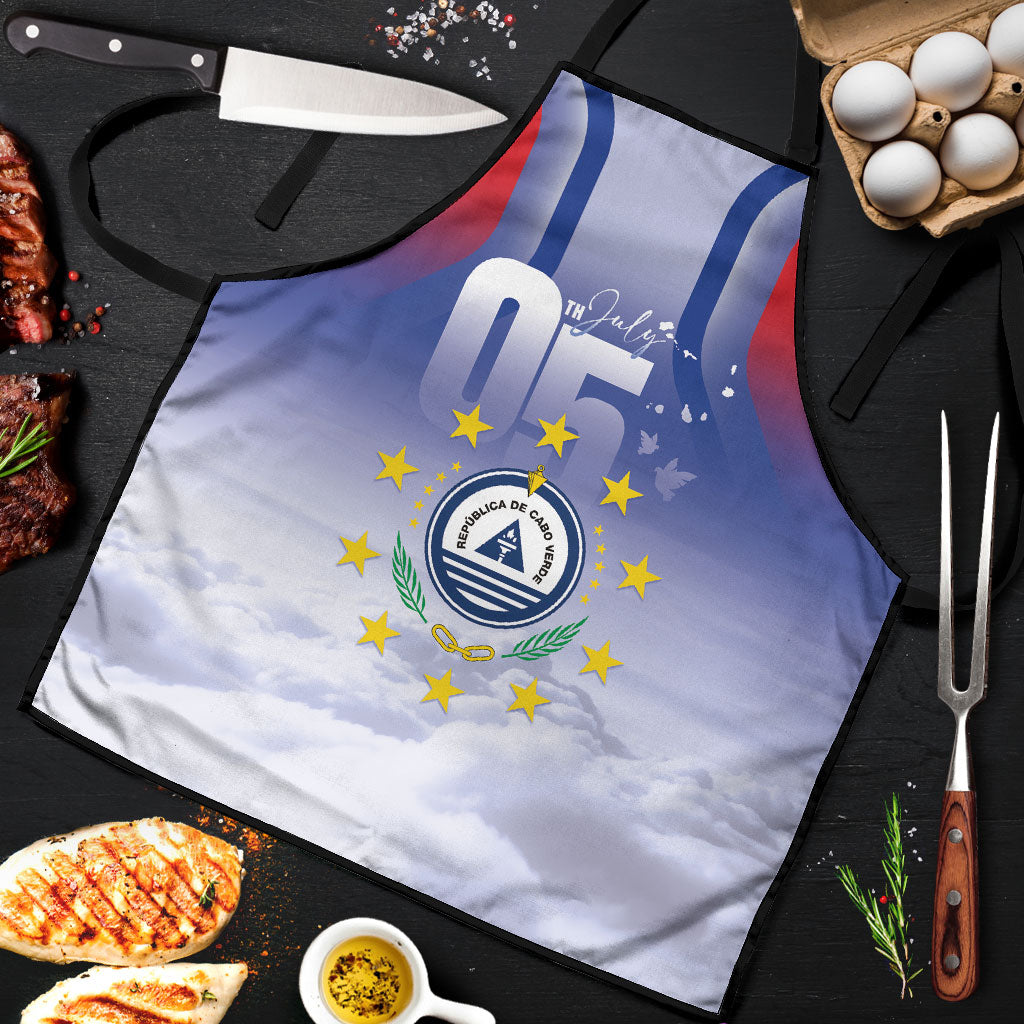 Cape Verde July 5th Apron Happy Independence Day