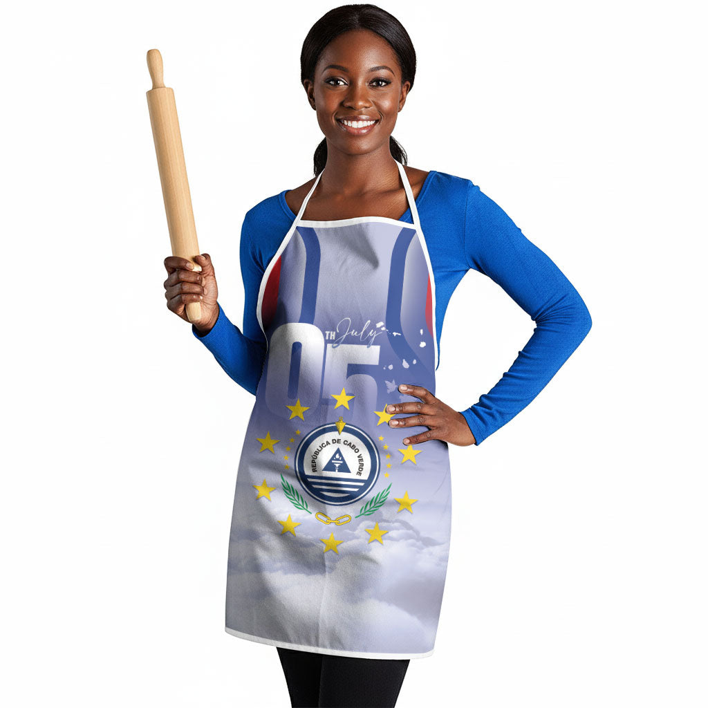 Cape Verde July 5th Apron Happy Independence Day