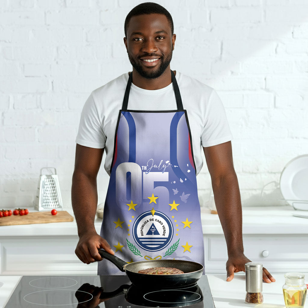 Cape Verde July 5th Apron Happy Independence Day