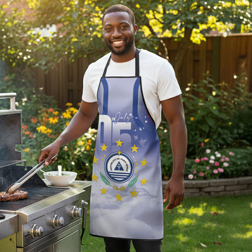Cape Verde July 5th Apron Happy Independence Day