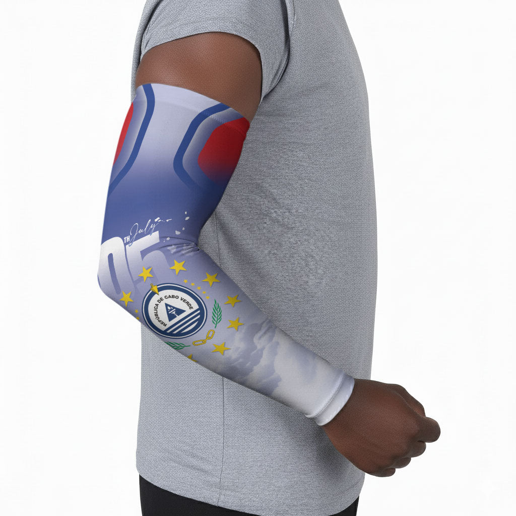 Cape Verde July 5th Arm Sleeves Happy Independence Day