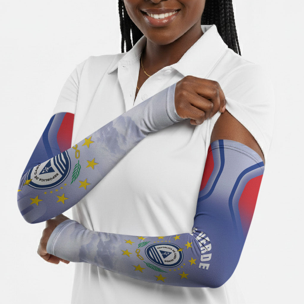 Cape Verde July 5th Arm Sleeves Happy Independence Day