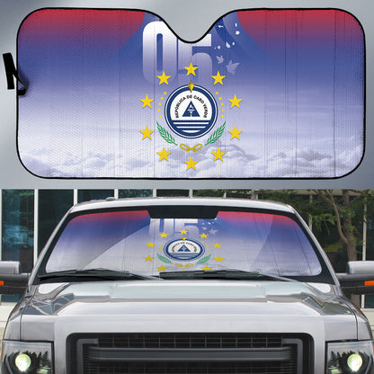 Cape Verde July 5th Auto Sun Shade Happy Independence Day