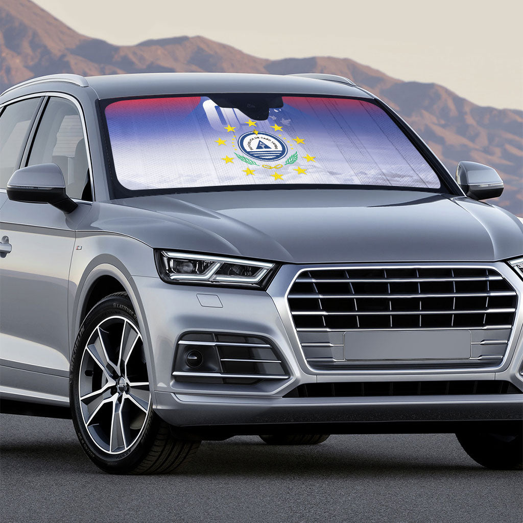 Cape Verde July 5th Auto Sun Shade Happy Independence Day