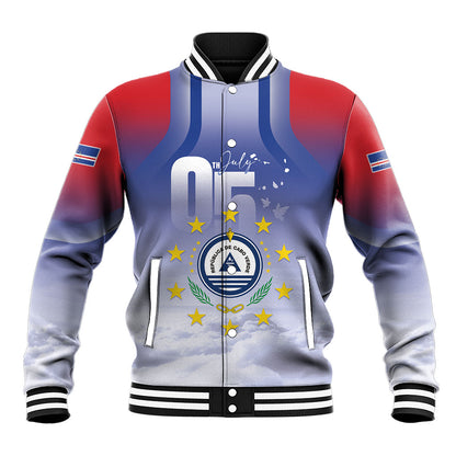 Cape Verde July 5th Baseball Jacket Happy Independence Day