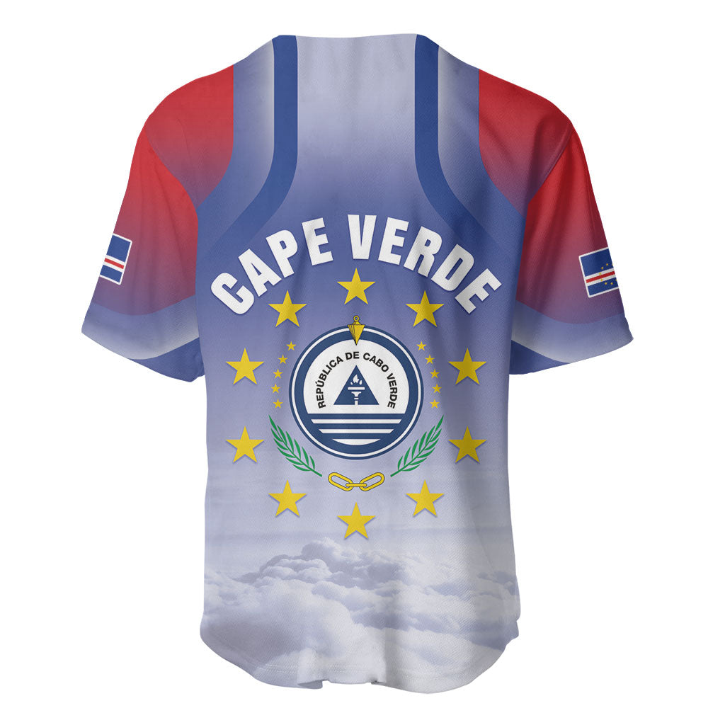 Cape Verde July 5th Baseball Jersey Happy Independence Day