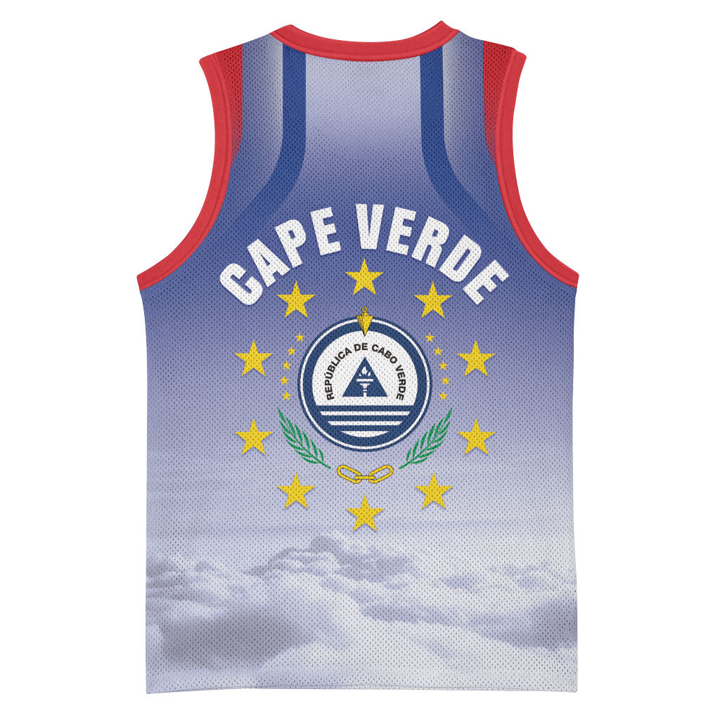 Cape Verde July 5th Basketball Jersey Happy Independence Day