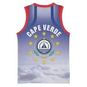 Cape Verde July 5th Basketball Jersey Happy Independence Day