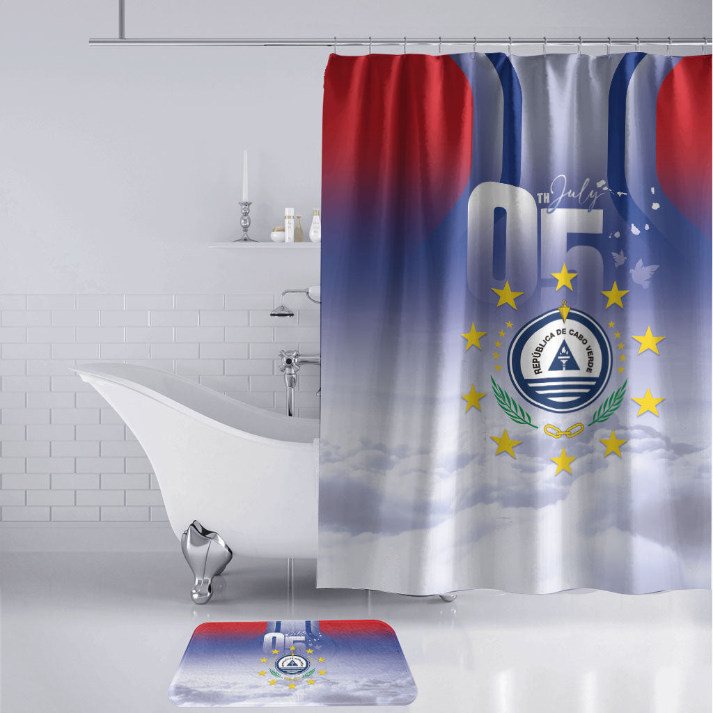 Cape Verde July 5th Bathroom Set Happy Independence Day
