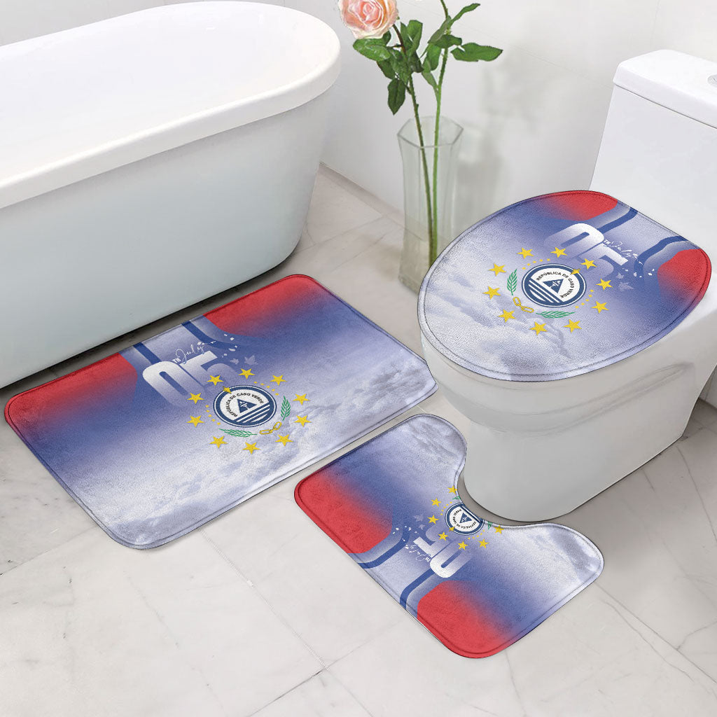 Cape Verde July 5th Bathroom Set Happy Independence Day