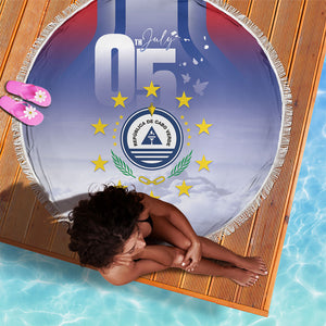 Cape Verde July 5th Beach Blanket Happy Independence Day