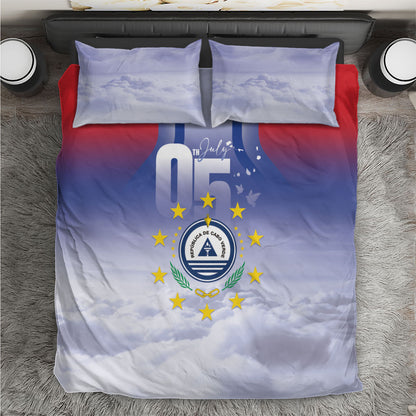 Cape Verde July 5th Bedding Set Happy Independence Day