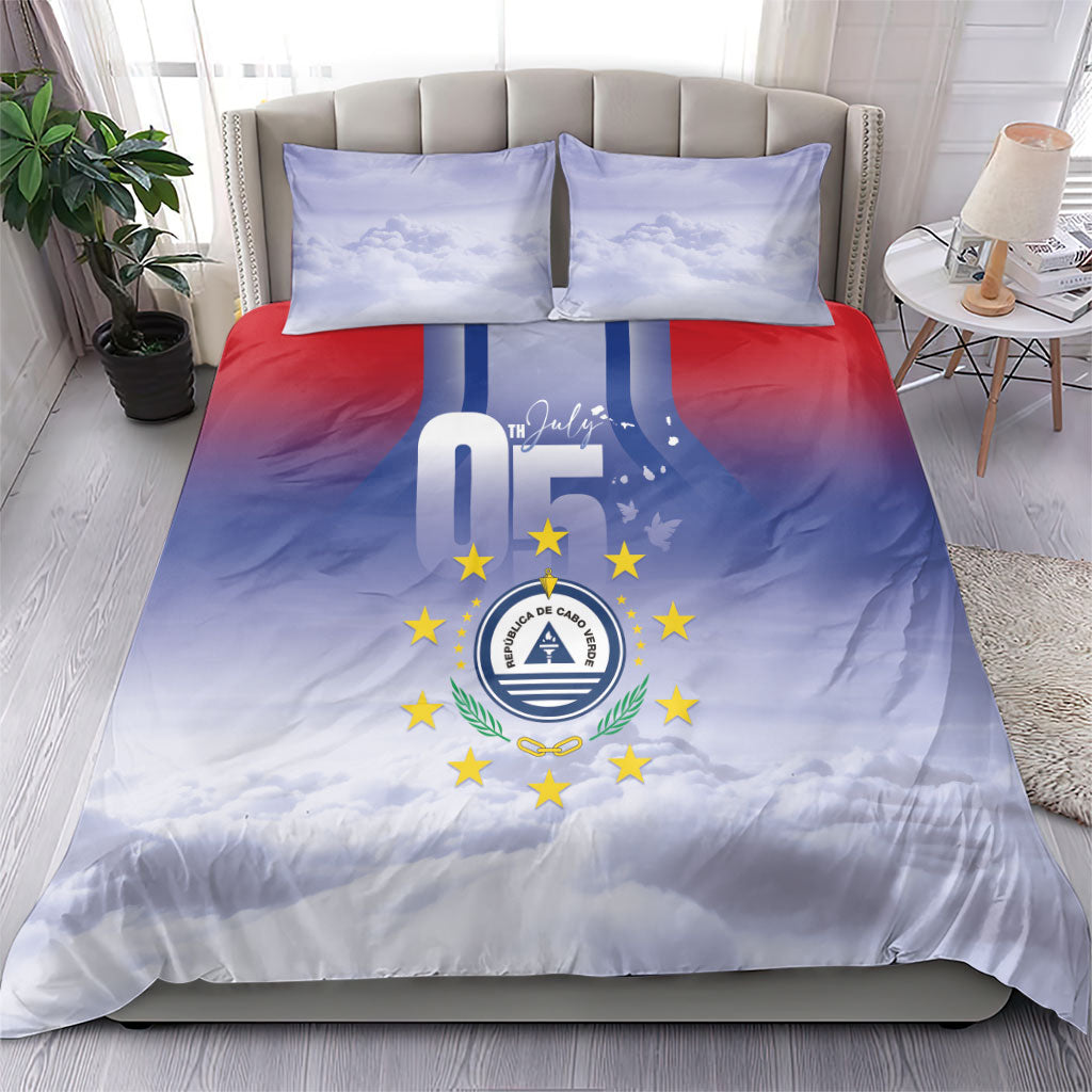 Cape Verde July 5th Bedding Set Happy Independence Day