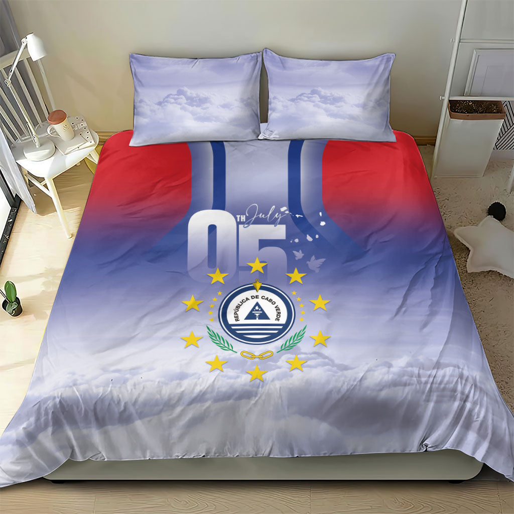 Cape Verde July 5th Bedding Set Happy Independence Day