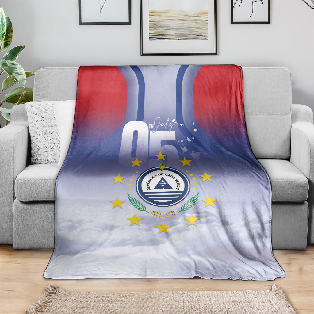 Cape Verde July 5th Blanket Happy Independence Day