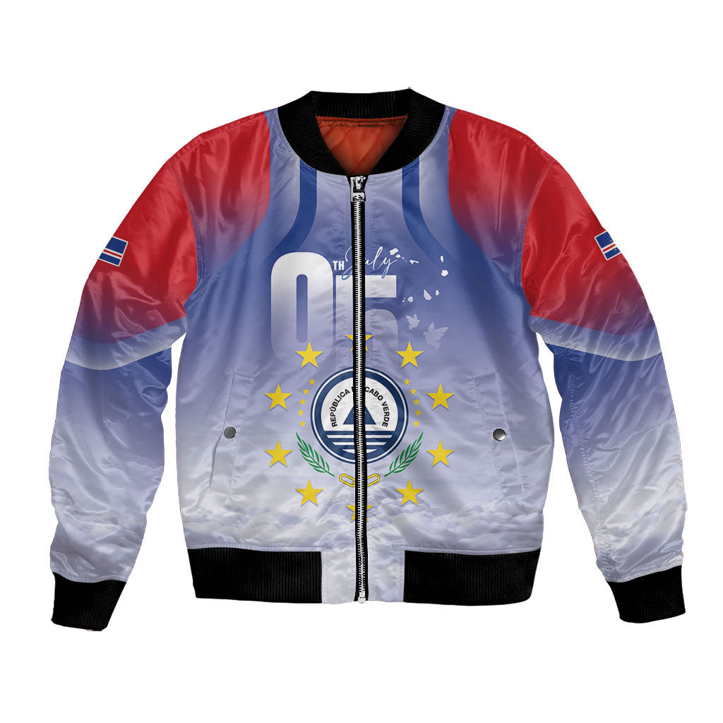 Cape Verde July 5th Bomber Jacket Happy Independence Day